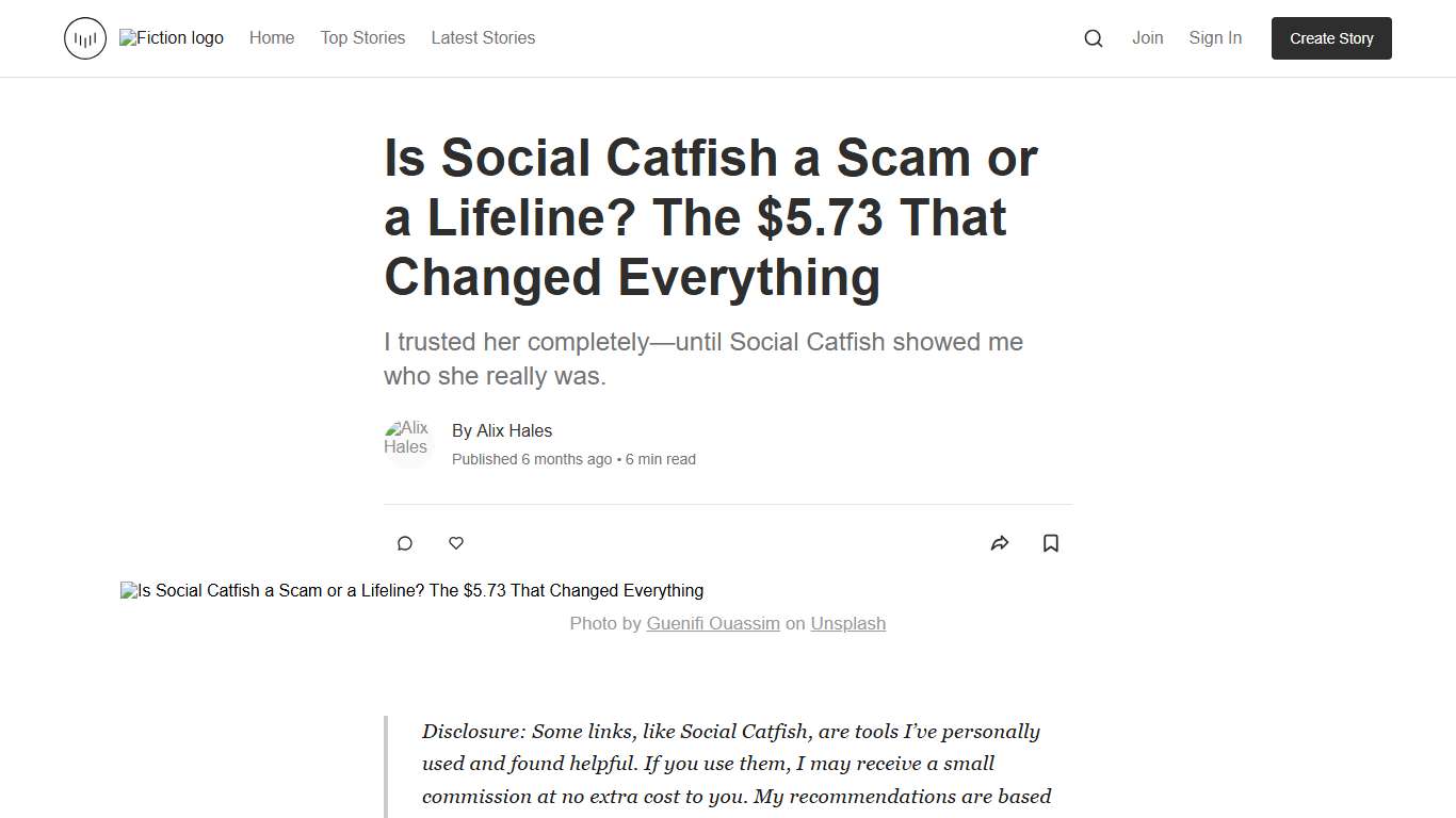 Is Social Catfish a Scam or a Lifeline? The $5.73 That Changed Everything | Fiction