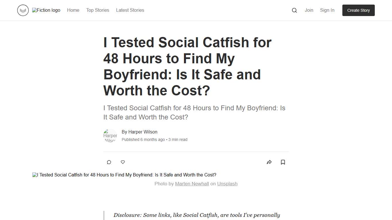 I Tested Social Catfish for 48 Hours to Find My Boyfriend: Is It Safe and Worth the Cost? | Fiction