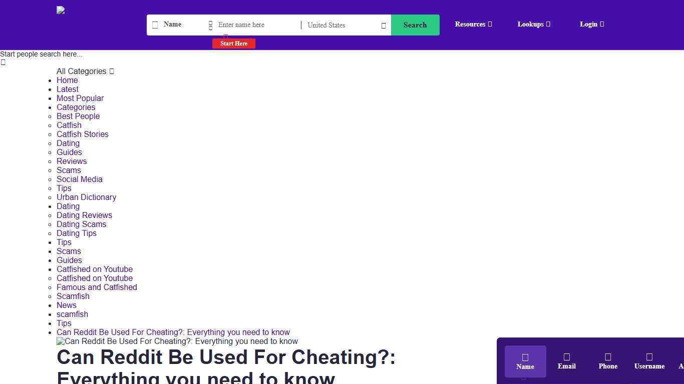 Can Reddit Be Used For Cheating?: Everything you need to know | Social Catfish